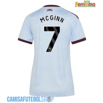 Camisa de time de futebol Aston Villa John McGinn #7 Replicas 3º Equipamento Feminina 2026-27 Manga Curta